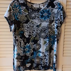 Chico's Travelers short sleeve top